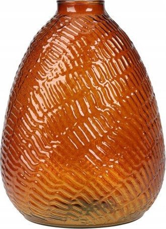 Koopman Wazon szklany dekoracyjny na kwiaty 16 x 22 cm