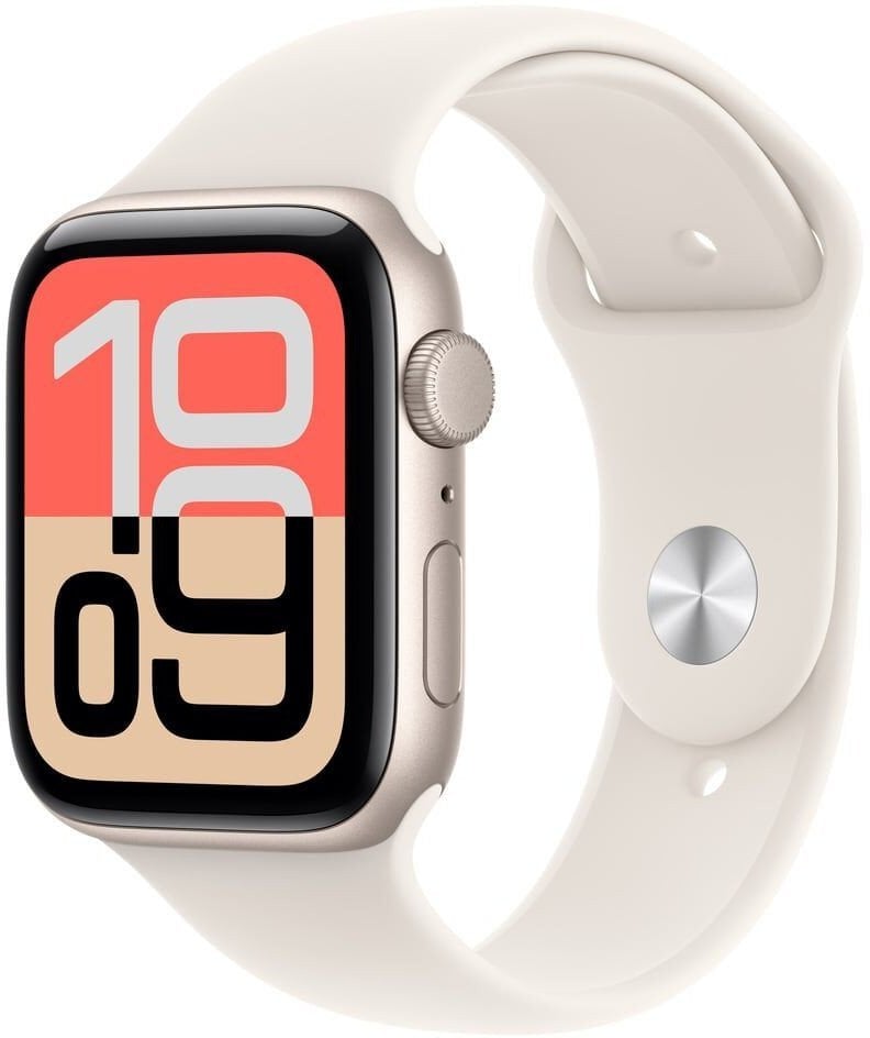 Smartwatch Apple Watch SE 3 GPS 40mm Starlight Alu Sport M/L Beżowy (MEH54ET/A)