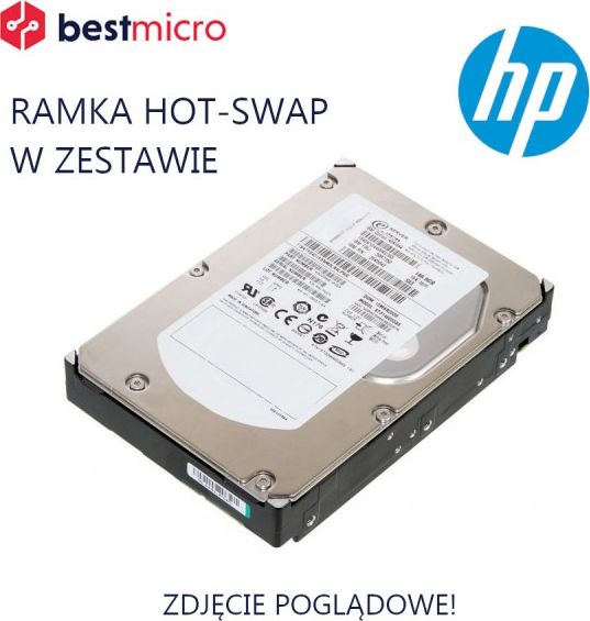 art. poleasingowy HP Dysk HDD SAS 2.5" 72GB 15K RPM - 518022-001 - Refabrykowany