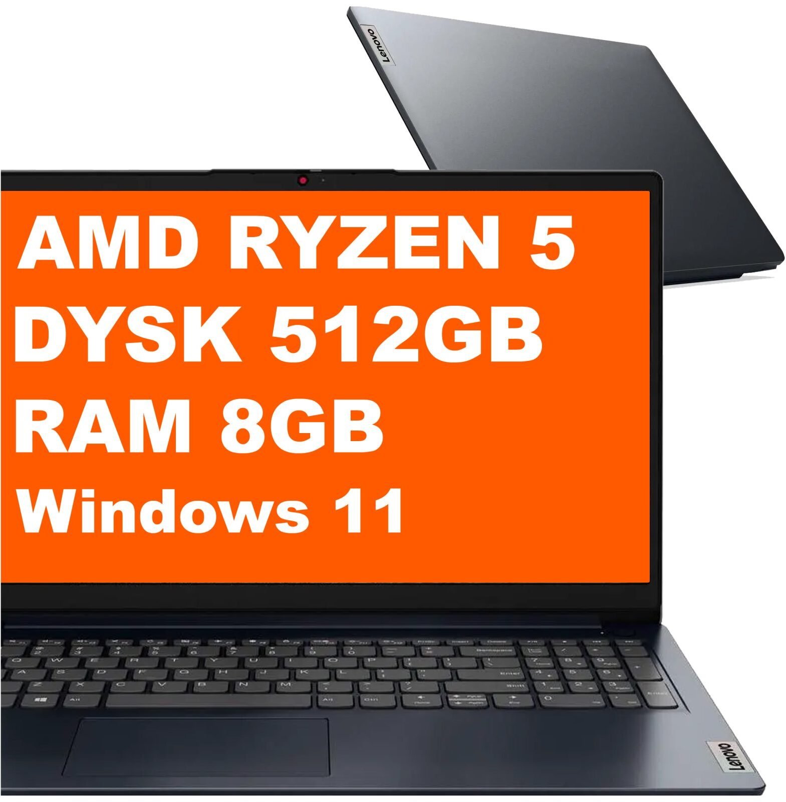Lenovo IdeaPad 1 15AMN7 Ryzen 5 7520U / 8 GB / 512 GB / W11 (82VG00WXUS)