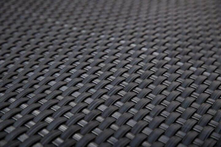 TechnoRattan Osłona Balkonowa z TECHNORATTANU na WYMIAR (0,05m2) - Stalowa bez oczek RD03