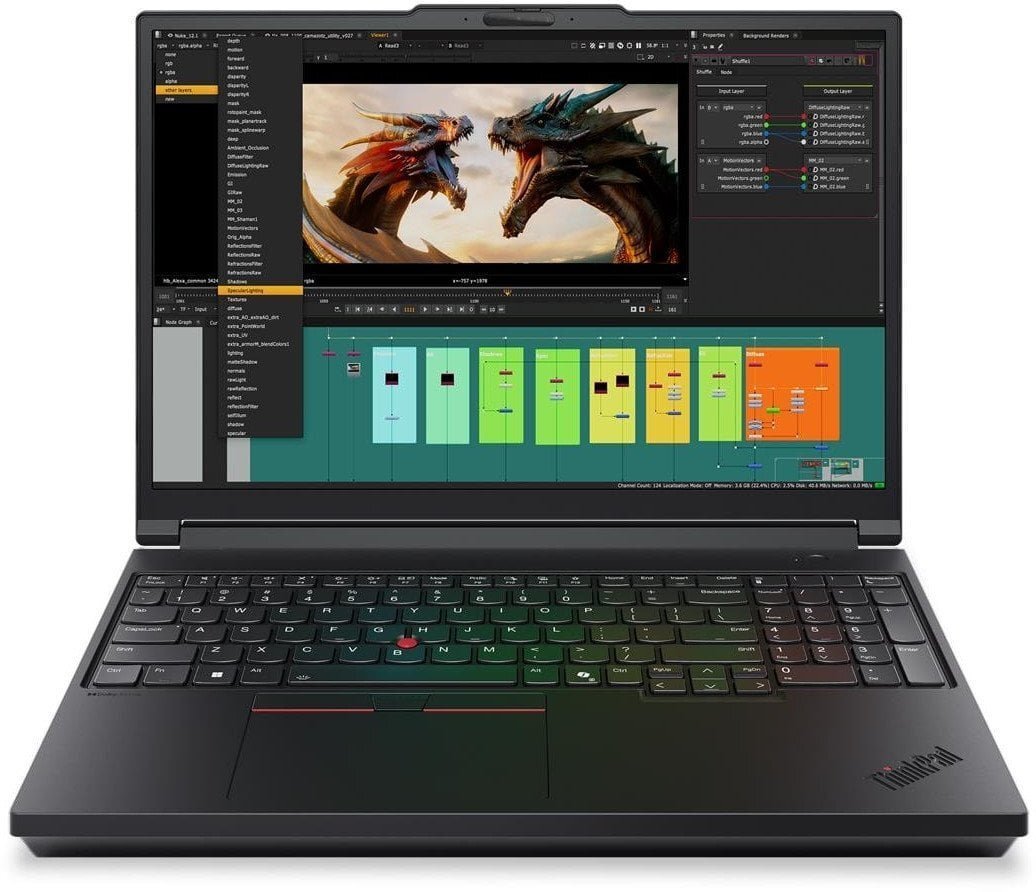 Lenovo ThinkPad P16 G3 Core Ultra 9 275HX / 64 GB / 4 TB / NVIDIA RTX PRO 4000 Blackwell / 60 Hz / Windows 11 Pro (21RQ005DPB)