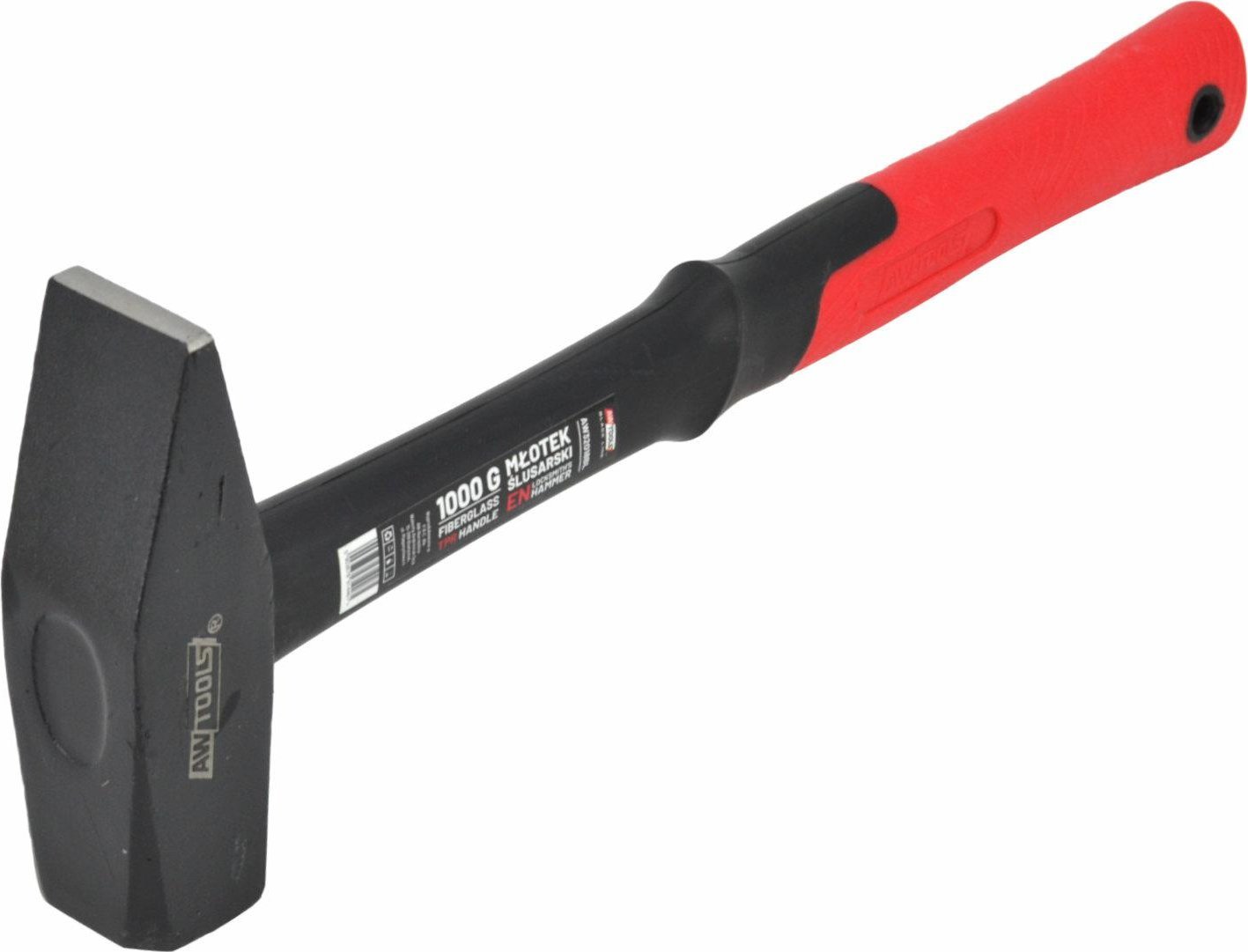 AWTools AWTOOLS MŁOTEK ŚLUSARSKI 1,0 kg WŁÓKNO BLACK