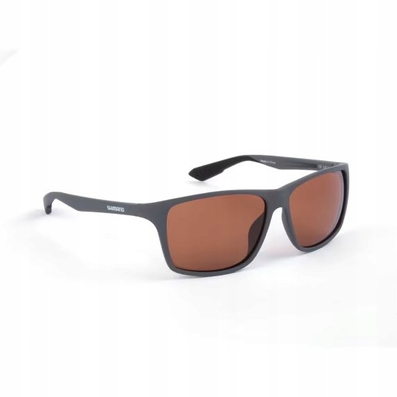 Shimano Okulary polaryzacyjne Shimano Technium, matte dark grey/copper