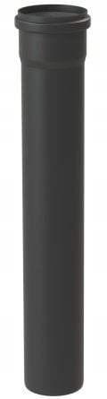 Almeva STARR Rura z kielichem DN80 2m UV stabil czarny