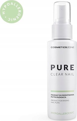 Cosmetics Zone Cleaner odtłuszczacz hipoalergiczny Pure Clear Nail 100ml