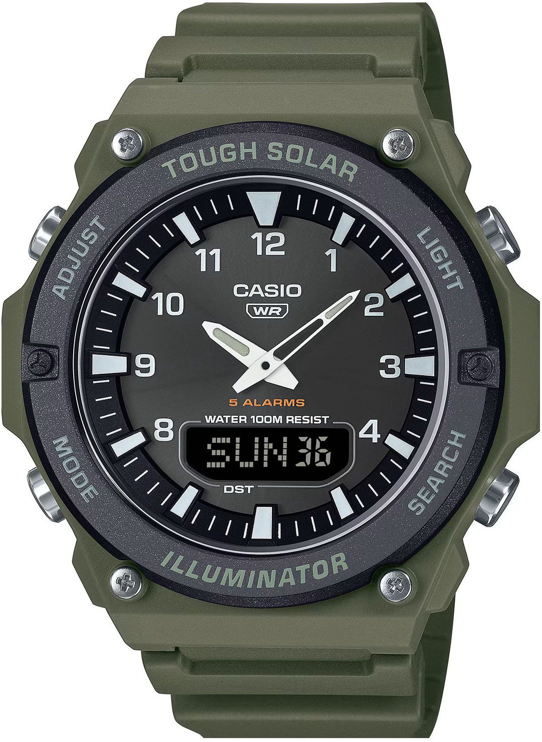 Zegarek Casio AQ-S820W-3BVEF młodzieżowy solarny .