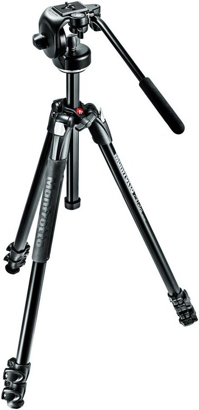 Statyw Manfrotto 290 XTRA + głowica 128RC + torba (MK290XTA3-2W)