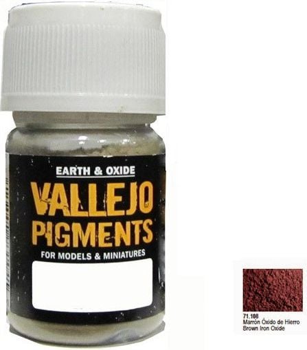 Vallejo Pigment Brown Iron Oxide
