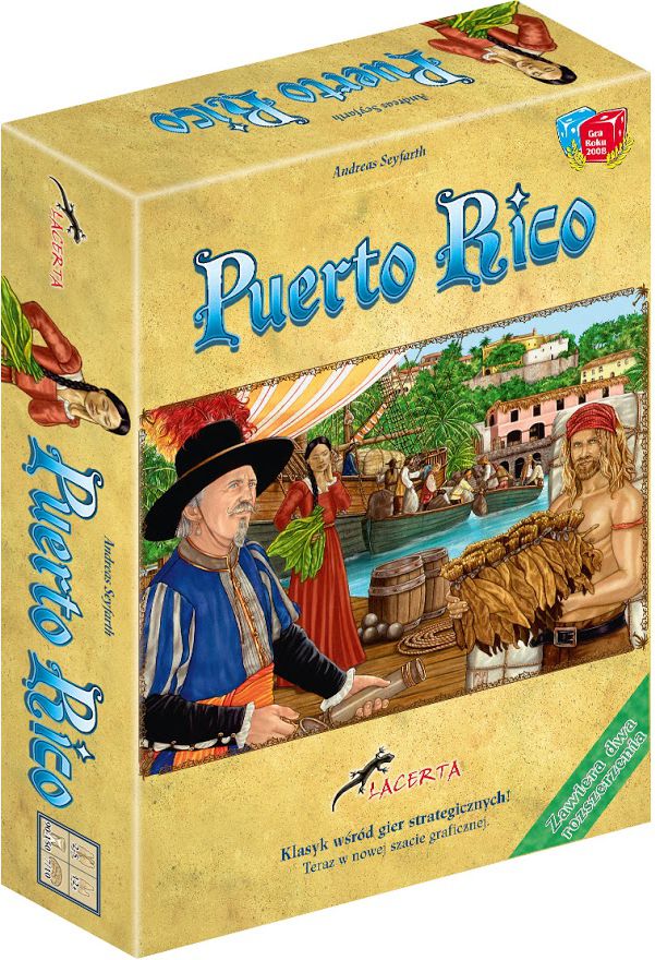 Lacerta Gra planszowa Puerto Rico nowa edycja