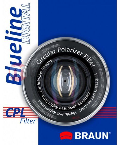 Filtr Braun Phototechnik Filtr foto Blueline CPL 49mm blucpl49