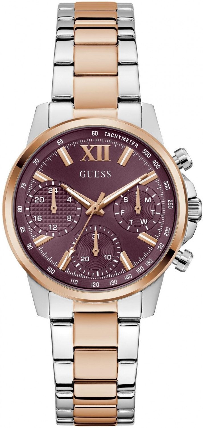 Zegarek Guess Zegarek męski Guess GW0933L5 srebrny