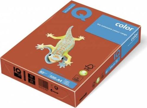 IQ Color Papier ksero IQ Color A4 80g ceglasty 500 arkuszy
