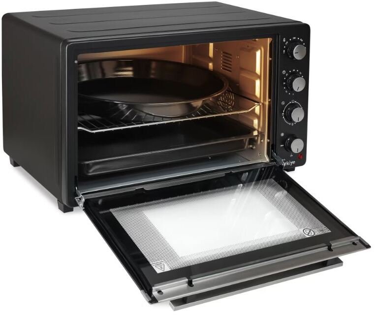 Mini piekarnik Zilan ZLN 3480 elektryczny piekarnik z wentylatorem 2500 W moc 80 L pojemność timer ZLN 3480 (8682744813997)