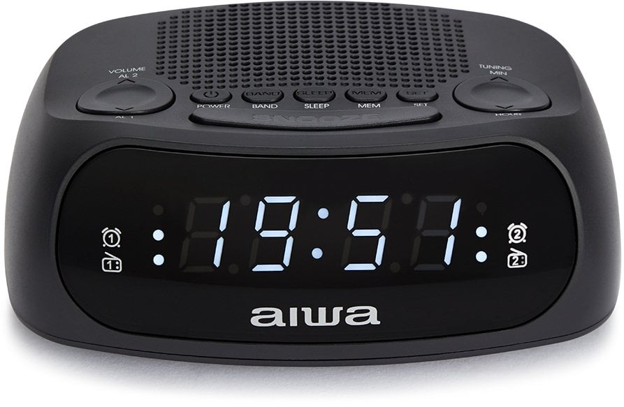 Radiobudzik Aiwa radio czarny budzik CR-09J (8435256811551)