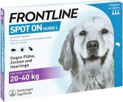 Frontline Frontline Spot-On dla Psów Dużych Ras L 3 Pipety