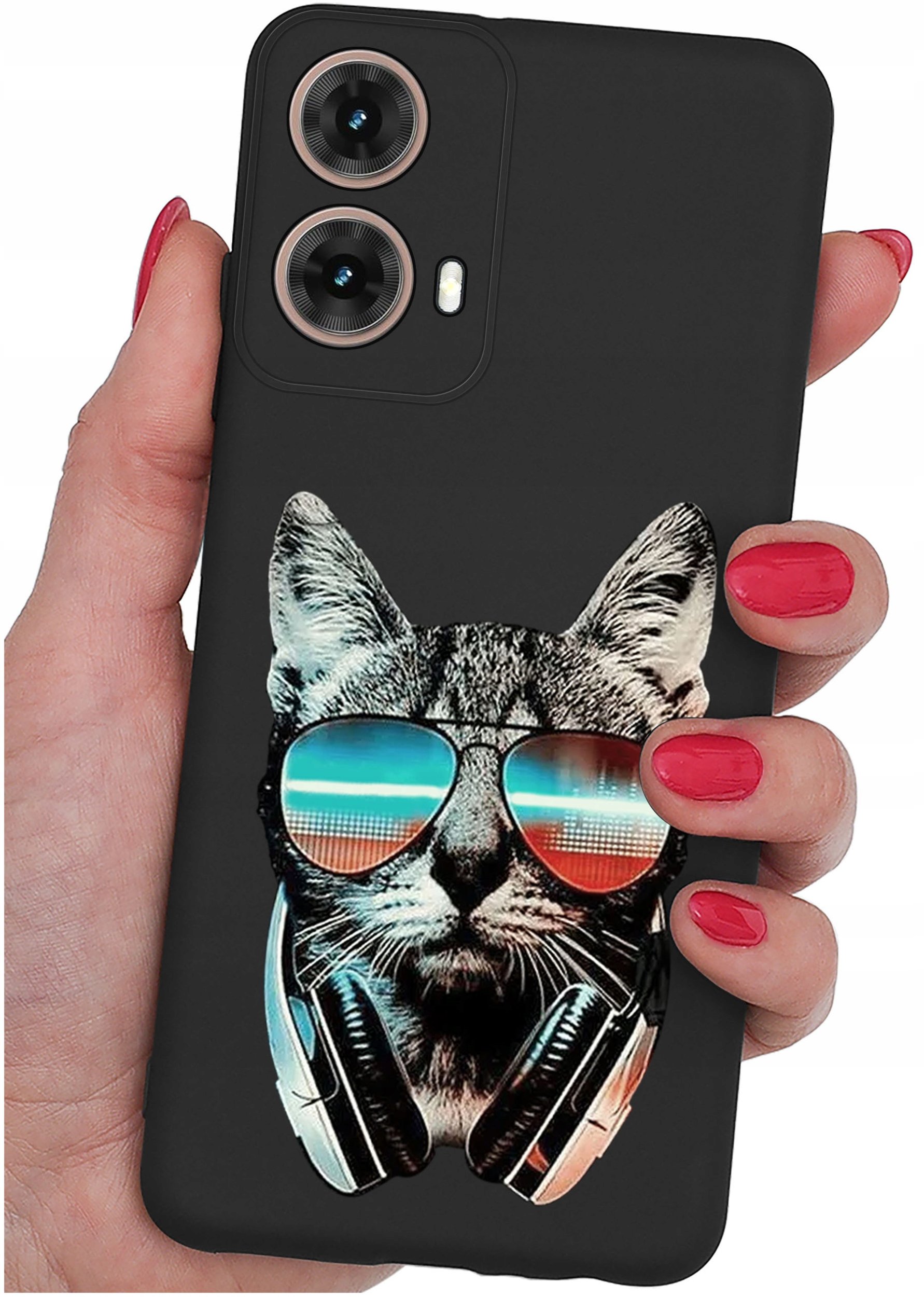 Etui do Motorola Moto G85 5G WZORY |SILIKONOWE MATT CASE