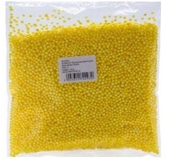 BREWIS Styropianowe kulki 4mm żółte 10g