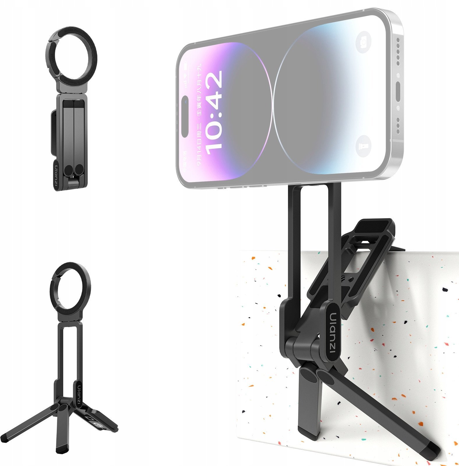 Statyw Ulanzi Statyw Grip Stojak Metal Uchwyt Telefon Iphone Magnes Magsafe / Ulanzi / Ma38