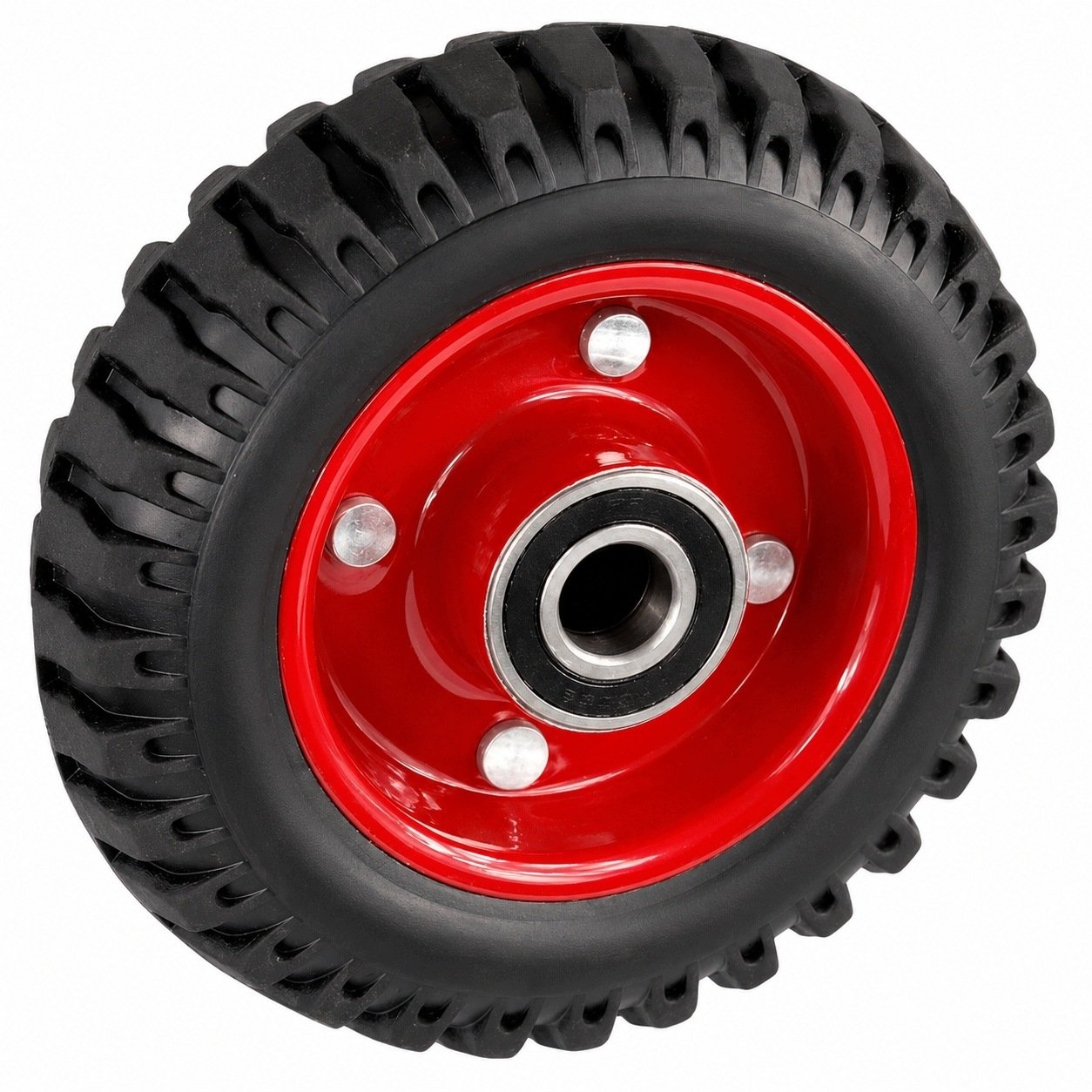 Aptel Kółko transportowe gumowe pełne 160 MM mocne zestaw komplet