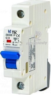 LCTec Wyłącznik nadprądowy C 3A 1P EBS LC-Tec