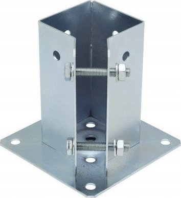 Domax Podstawa słupa 77x150mm kotwa