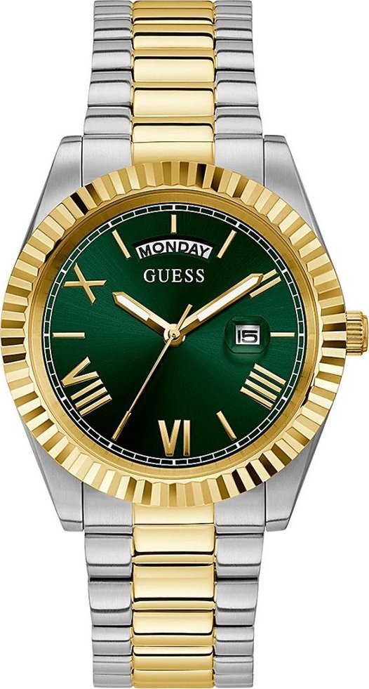 Zegarek Guess Zegarek męski Guess GW0265G8 srebrny