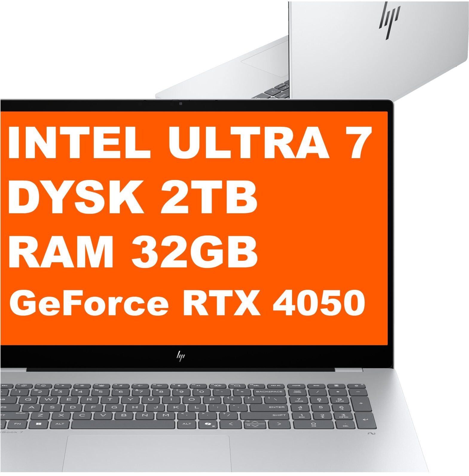 HP OmniBook 7 AI 17-dc0005nax Ultra 7 258V / 32 GB / 2 TB / W11 / RTX 4050 (D77L9EA)