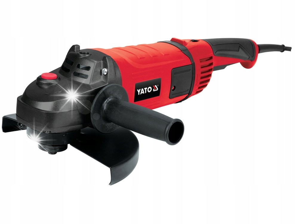 Szlifierka Yato YATO SZLIFIERKA KĄTOWA SIECIOWA 230MM 2600W REGULACJA ODBROTÓW 2800-6500RPM