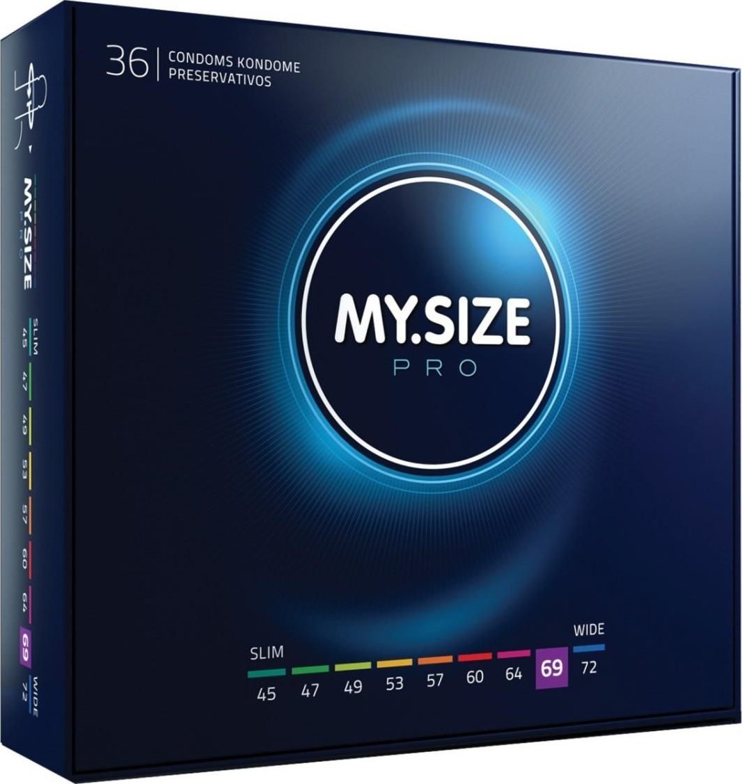 MY.SIZE PRO_Condoms prezerwatywy 69mm 36szt.