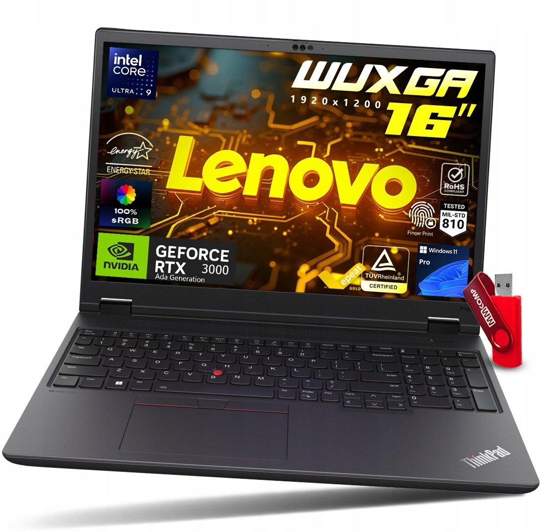 Lenovo ThinkPad P16v G2 Ultra 9 / 32 GB / 1 TB (21KXCTO1WW)