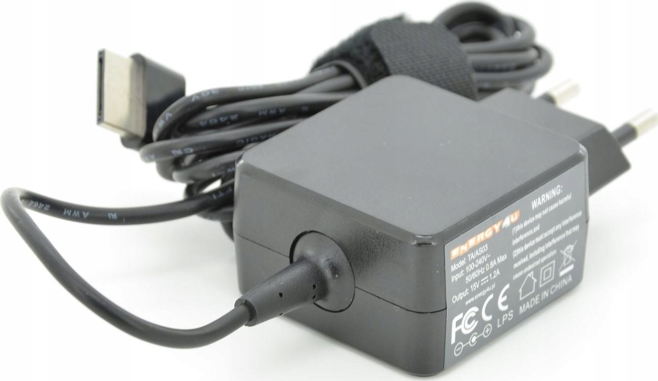 Zasilacz do laptopa Energy4U 18 W, 1.2 A, 15 V (TA/AS03)