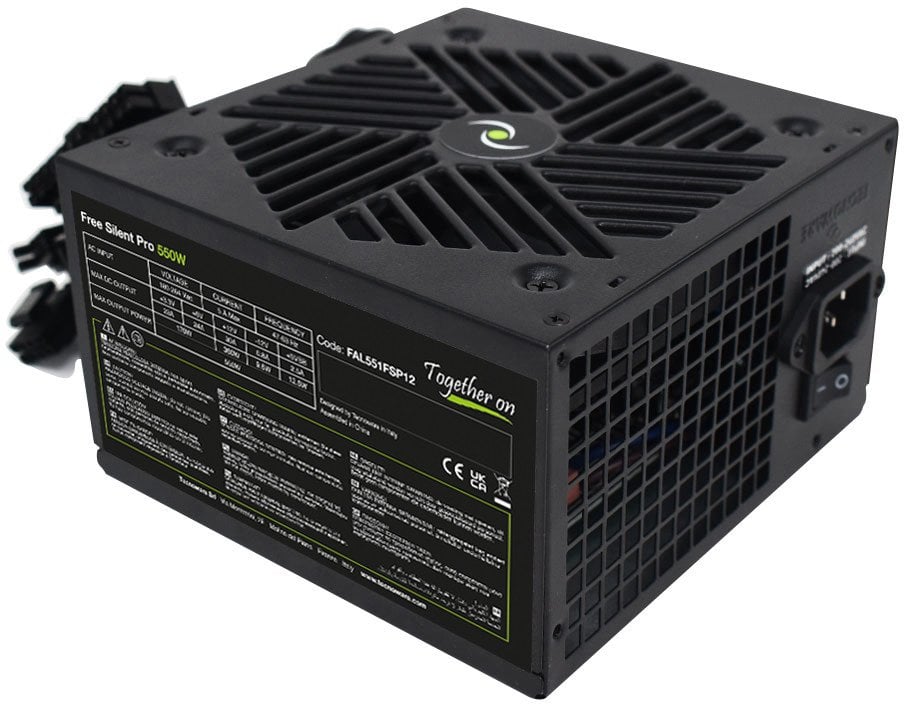 Zasilacz Tecnoware Silent PRO 550W (FAL551FSP12)