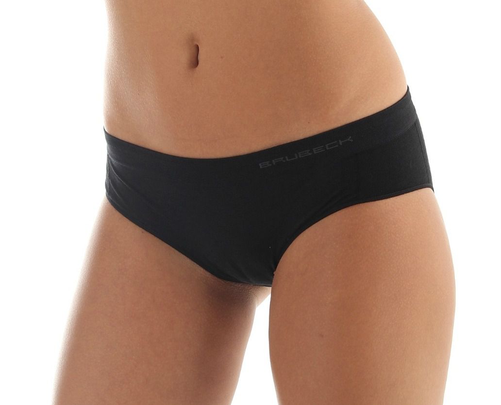 Brubeck Biodrówki damskie Comfort Wool* czarne r. L (HI10070)