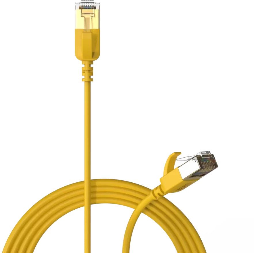 Procab Slimline CSD570 Cat 7, U/FTP, żółty, 1m (CSD570Y/1)