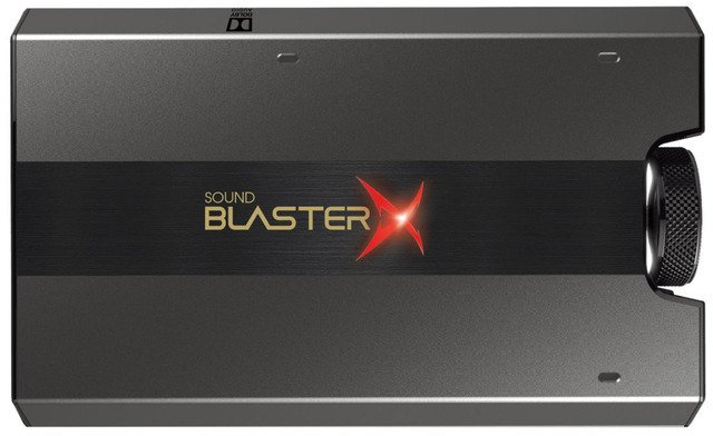 Karta dźwiękowa Creative Karta dźwiękowa Sound BlasterX G6 7.1 HD USB-C zewnętrzna