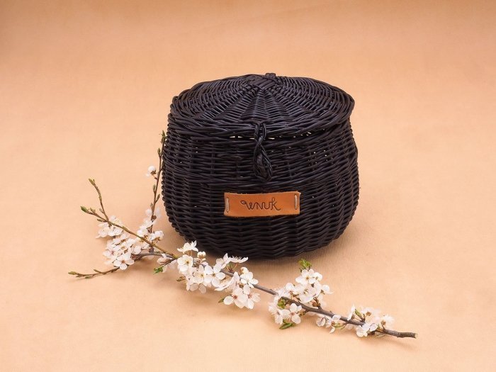 Wnuk Szkatułka okrągła wenge (Baryłka/20cm)