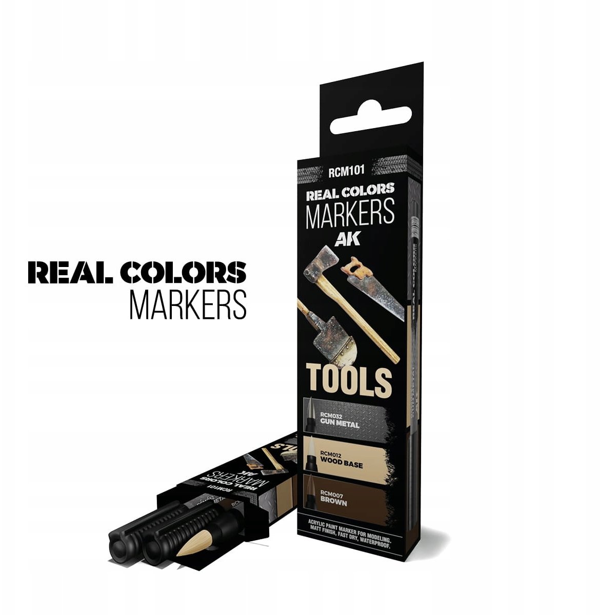 VDO AK Interactive: Real Colors Markers - RCM101 - Set - Tools (3)