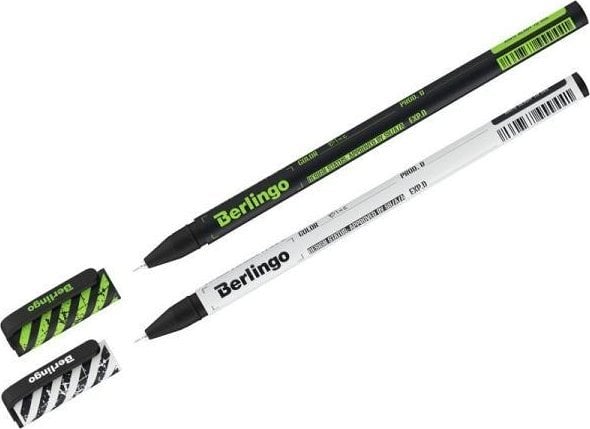 Długopis ze skuwką nieb. 0,7mm Tech it MIX