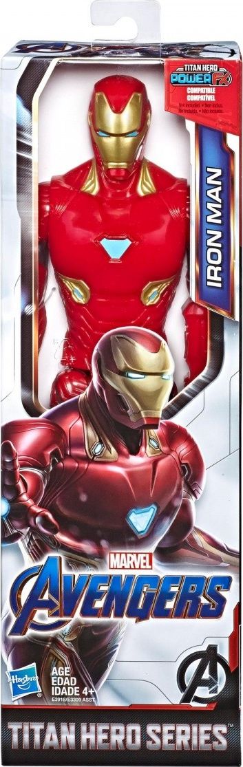 Фото - Фігурки / трансформери Hasbro Figurka  Avengers Titan Hero Series - Iron Man  (E3309/E3918)