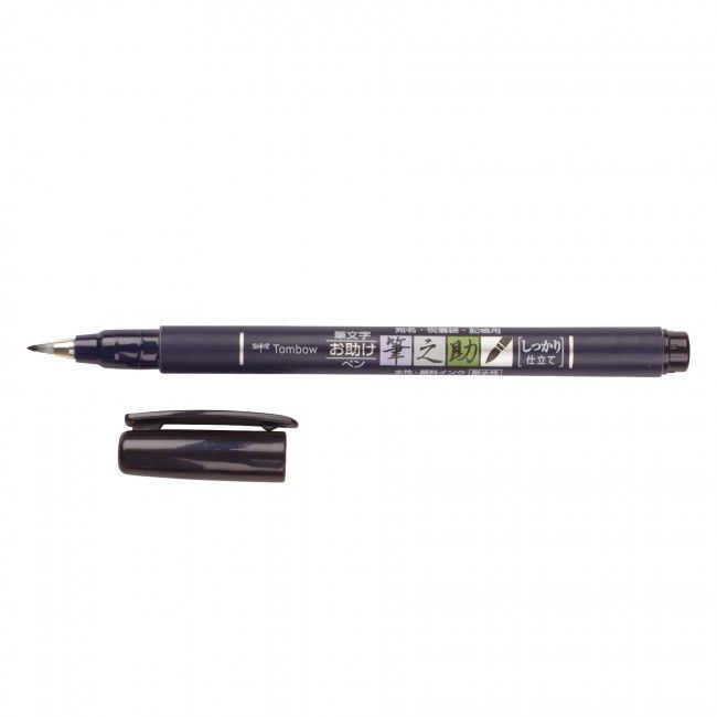 Tombow Flamaster Brush Ws-Bs Czarny