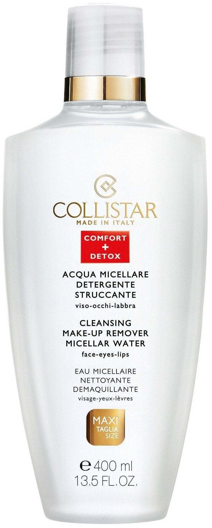 Collistar Aacqua Micellare Środek czyszczący do demakijażu Makeup Removing Micellar Water For All Skin Types 400 ml For Women