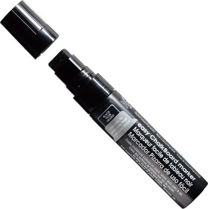 Uni Mitsubishi Pencil Marker do robienia kredowej tablicy czarny