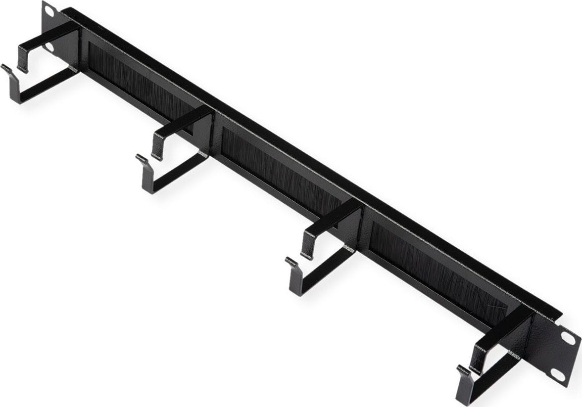 Roline ROLINE Rangierpanel 48,26cm 19Zoll 1 HE mit Burstenleiste 44x60mm schwarz