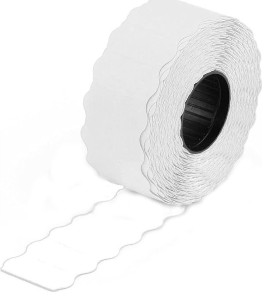 StudioCen Taśma do metkownicy Irz. fala -biała 5szt.