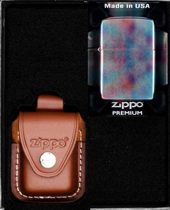 Zdjęcia - Zapalniczka Zippo Zestaw   HOLOGRAPHIK DESIGN Prezentowy No4 