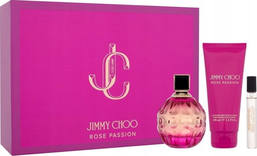 Фото - Інша косметика JIMMY CHOO SET  EDP/S 100ML + BODY LOTION 100ML + MINI 7.5ML) (ROSE PASSION (W)