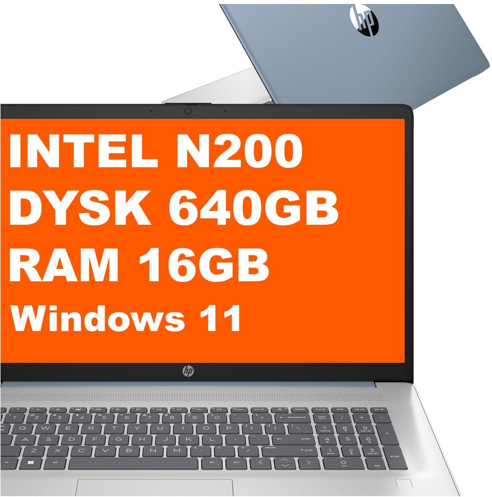 HP 17-cn3102ds Intel N200 / 16GB / 640GB / W11 (A59W0UA)