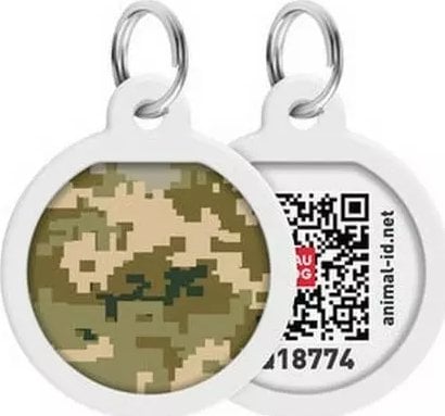 WAUDOG Smart ID Adresówka Dla Psa Military 25mm