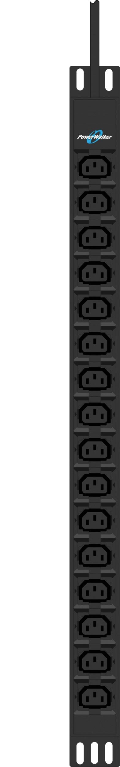 POWERWALKER PDU PHB21 16xC13 IEC C20 Eingang -Z-